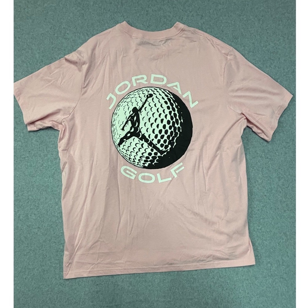 Jordan Golf Dri-FIT Graphic T-Shirt Pink Mens XXL IH2129-690